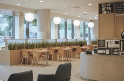 Food Hall at Center for Care and Discovery