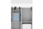 SWAR City Sanitary cabinet with a lockable mirror SWAR City Sanitary cabinet with a lockable mirror